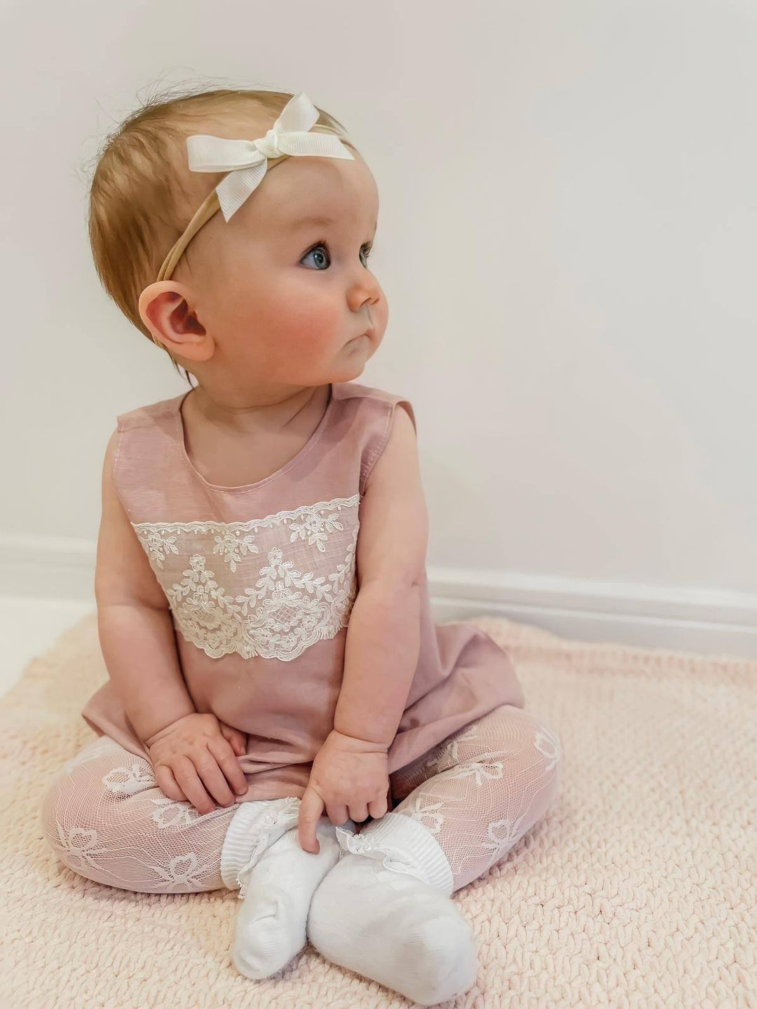 Juliana "Isla" Lace Romper | Millie and John
