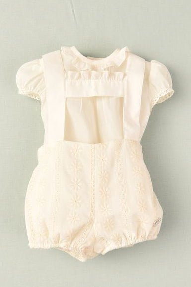 José Varón "Lake" Cream Lace Shirt & Jam Pants - Millie and John