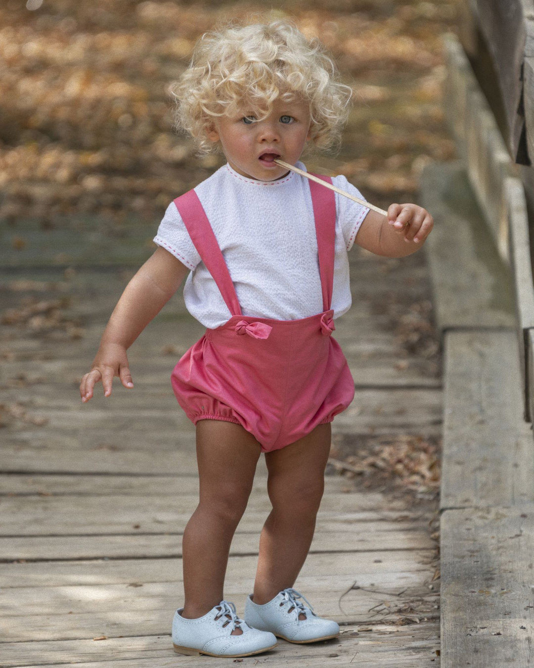 José Varón "Oakley" Fuchsia Jam Pants & Shirt - Millie and John