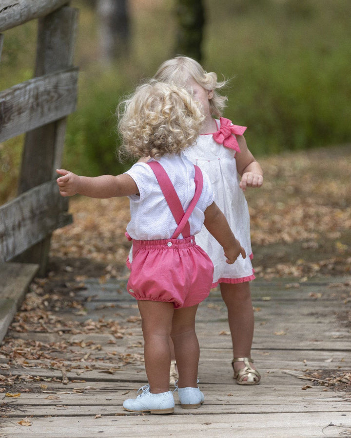 José Varón "Oakley" Fuchsia Jam Pants & Shirt - Millie and John