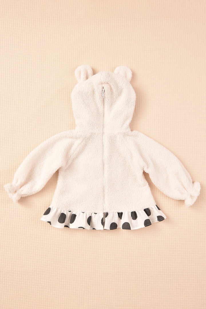 José Varón "Sierra" Polka Dot Sherpa Hoodie & Trousers - Millie and John