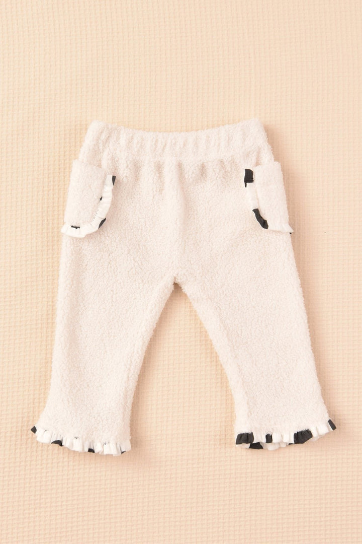 José Varón "Sierra" Polka Dot Sherpa Hoodie & Trousers - Millie and John