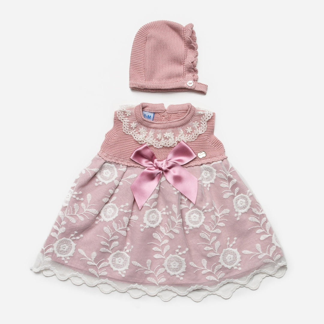 Juliana "Mabel" Lace Knit Dress - Millie and John