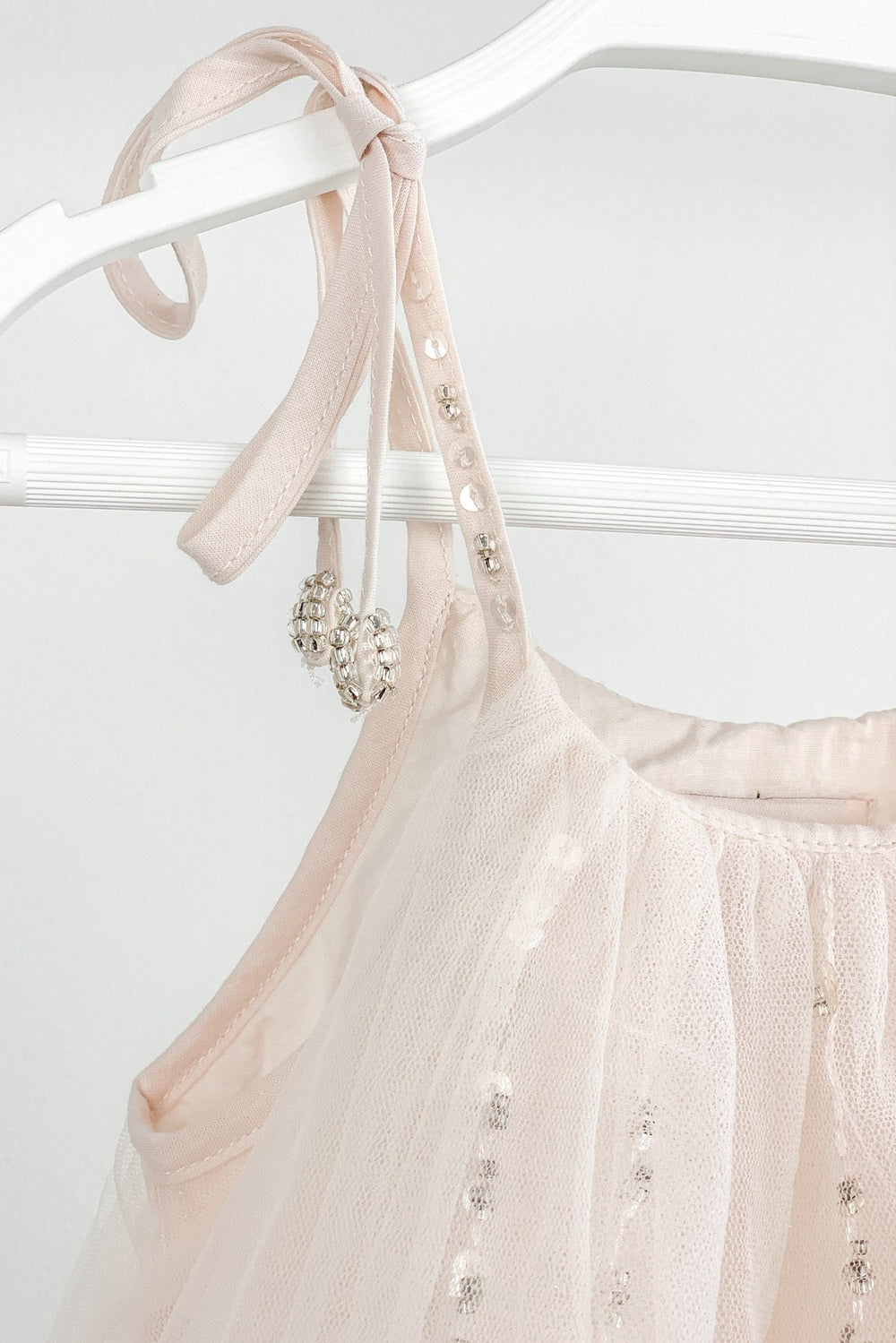 Luna Luna "Calia" Pink Beaded Tulle Dress - Millie and John