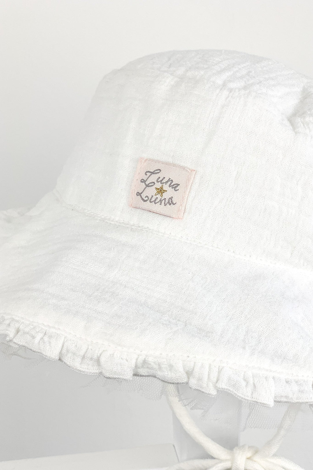 Luna Luna "Cleo" Cheesecloth Tulle Sun Hat - Millie and John