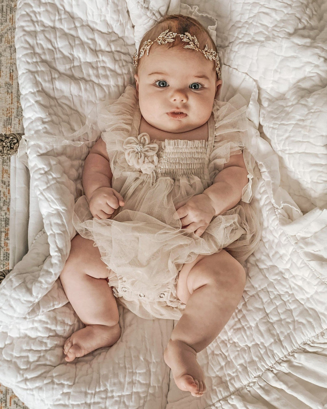 Luna Luna "Edie" Stone Fairy Wing Romper - Millie and John