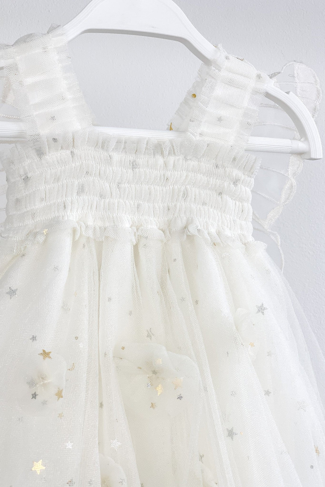 Luna Luna "Sabrina" White Celestial Fairy Wing Dress - Millie and John