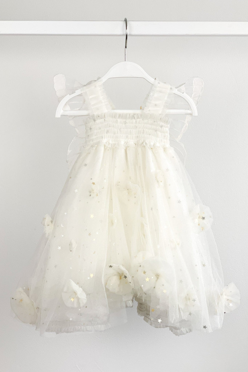 Luna Luna "Sabrina" White Celestial Fairy Wing Dress - Millie and John