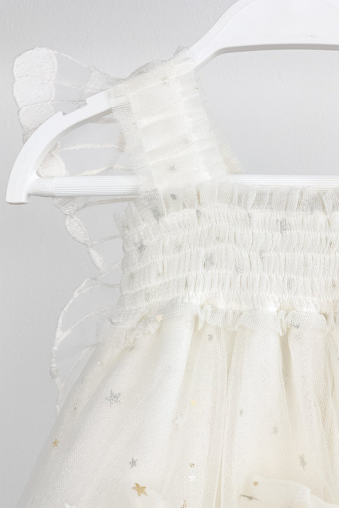Luna Luna "Sabrina" White Celestial Fairy Wing Dress - Millie and John