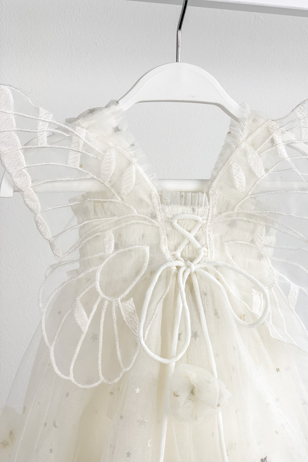 Luna Luna "Sabrina" White Celestial Fairy Wing Dress - Millie and John