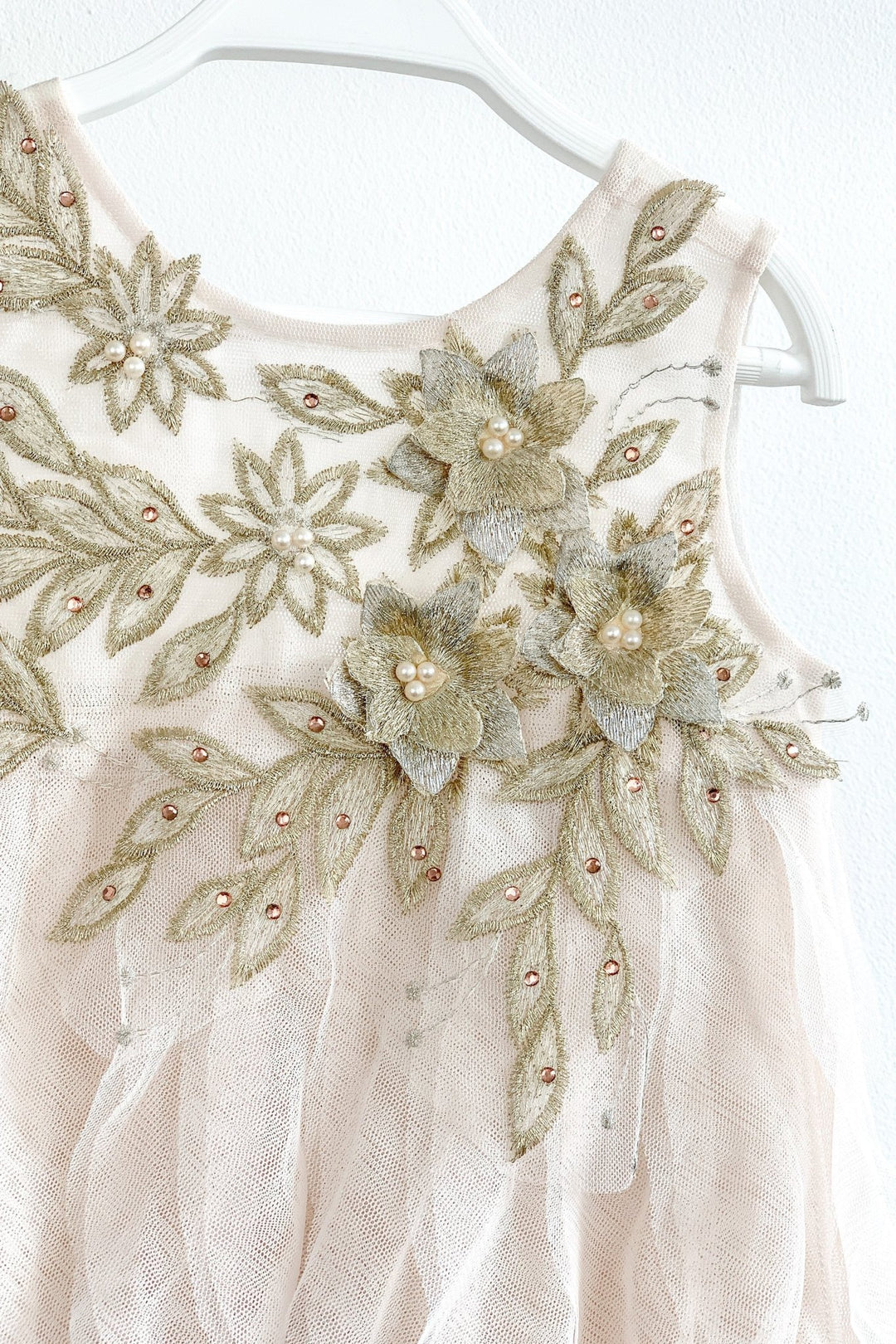 Luna Luna "Sophie" 3D Flower Tulle Dress - Millie and John