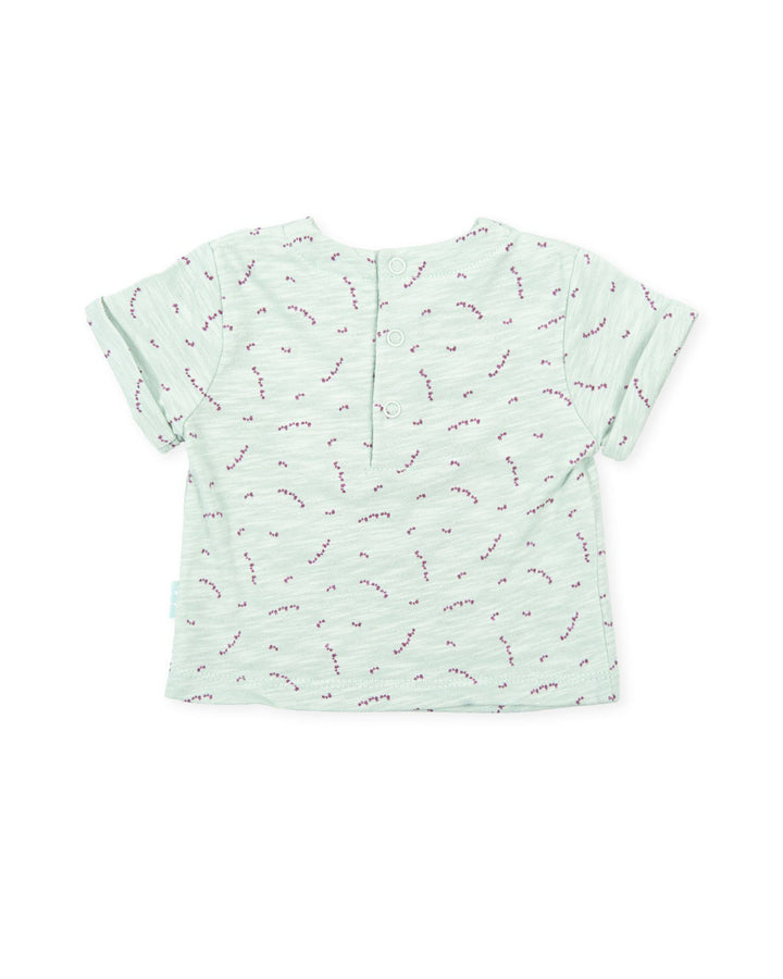 Tutto Piccolo "Mallory" Sage Green T-Shirt & Shorts | Millie and John