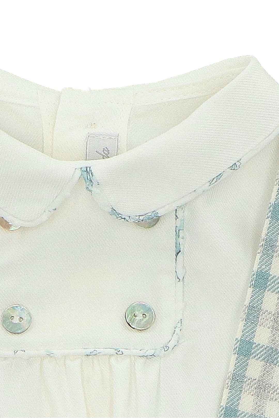 Martín Aranda "Andrew" Shirt &amp; Checked Jam Pants with Braces - Millie and John