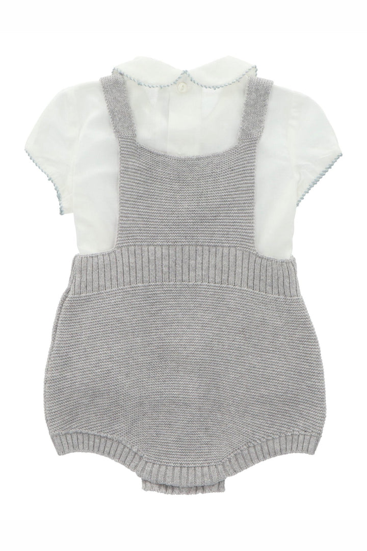 Martín Aranda "Christian" Shirt &amp; Knit Dungarees - Millie and John