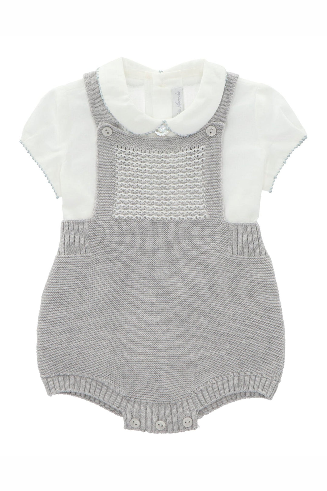 Martín Aranda "Christian" Shirt & Knit Dungarees - Millie and John