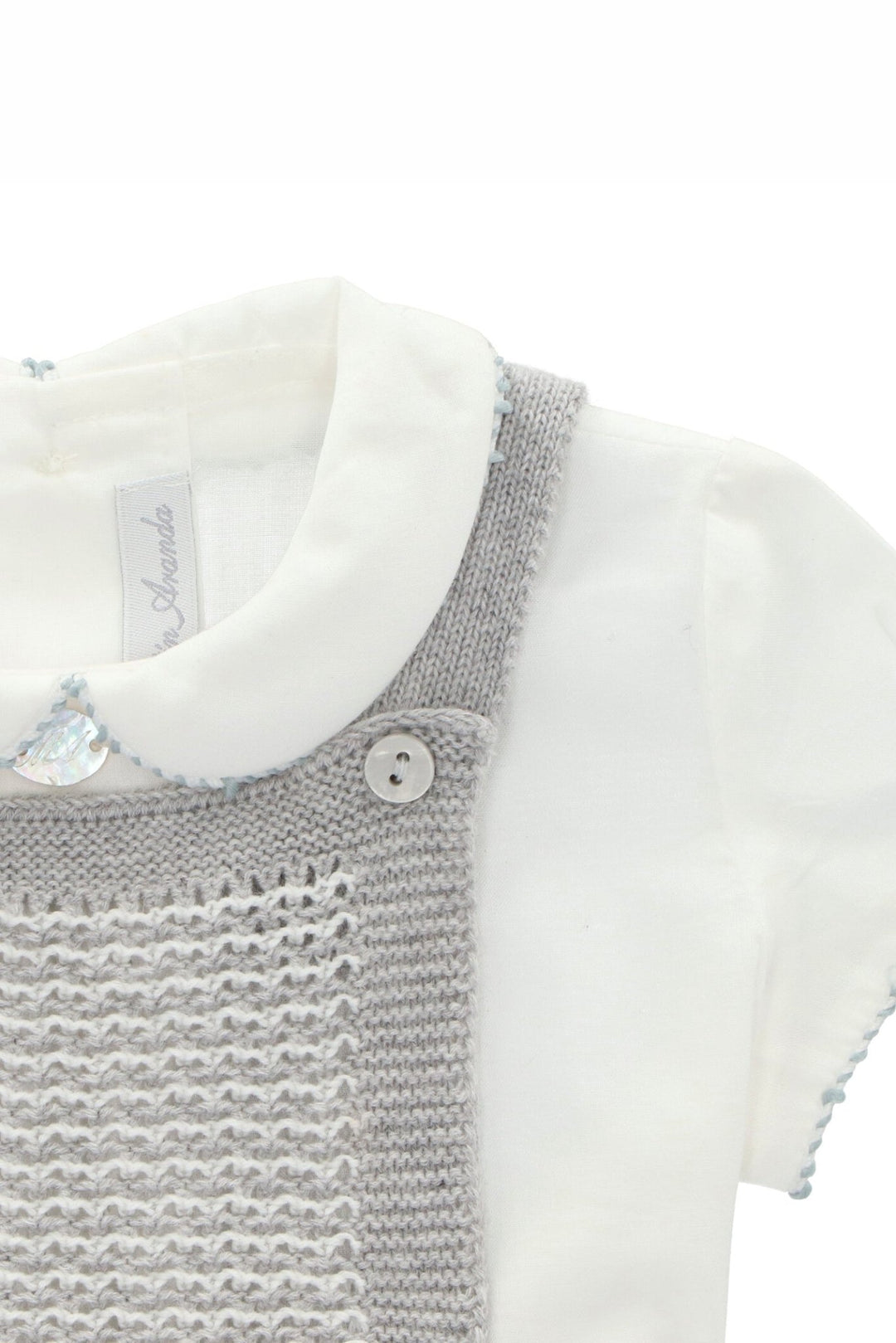 Martín Aranda "Christian" Shirt &amp; Knit Dungarees - Millie and John