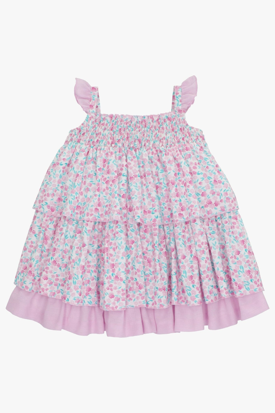 Martín Aranda "Everly" Orchid Purple Floral Dress - Millie and John