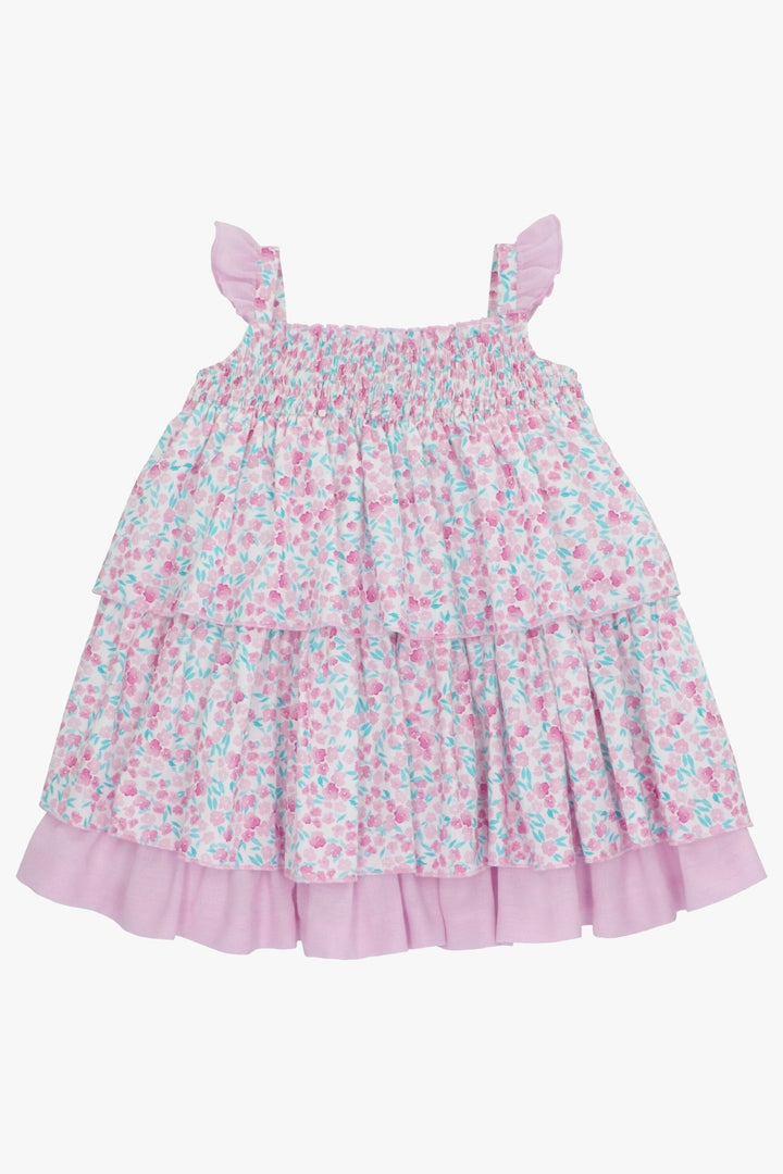 Martín Aranda "Everly" Orchid Purple Floral Dress - Millie and John