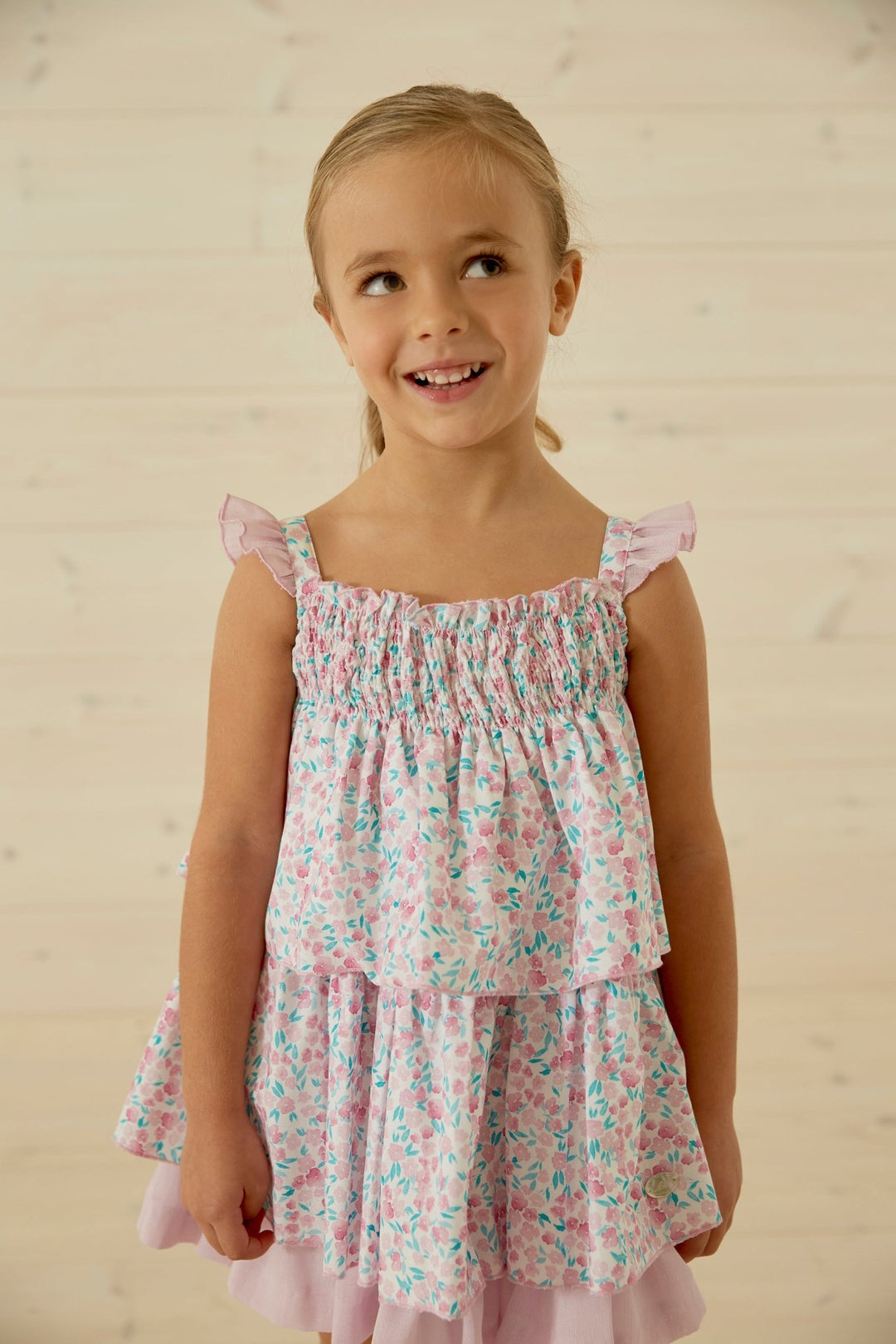 Martín Aranda "Everly" Orchid Purple Floral Dress - Millie and John