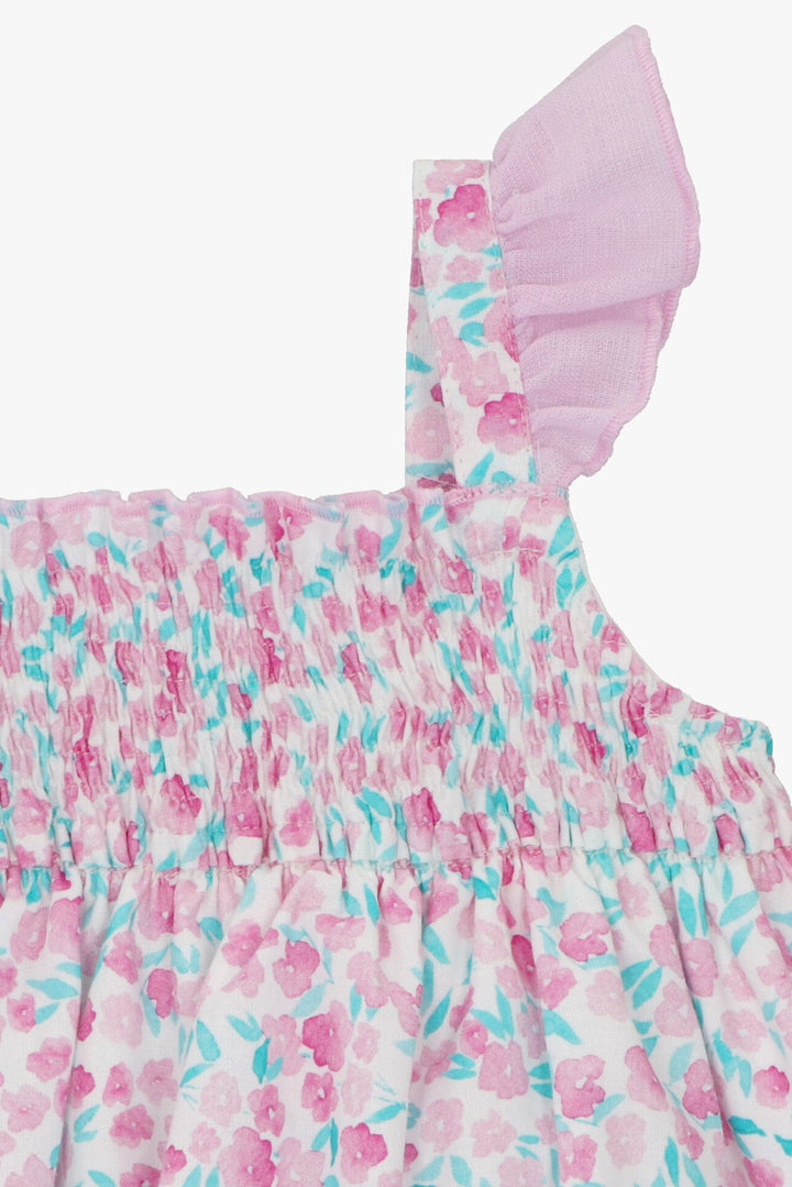 Martín Aranda "Everly" Orchid Purple Floral Dress - Millie and John