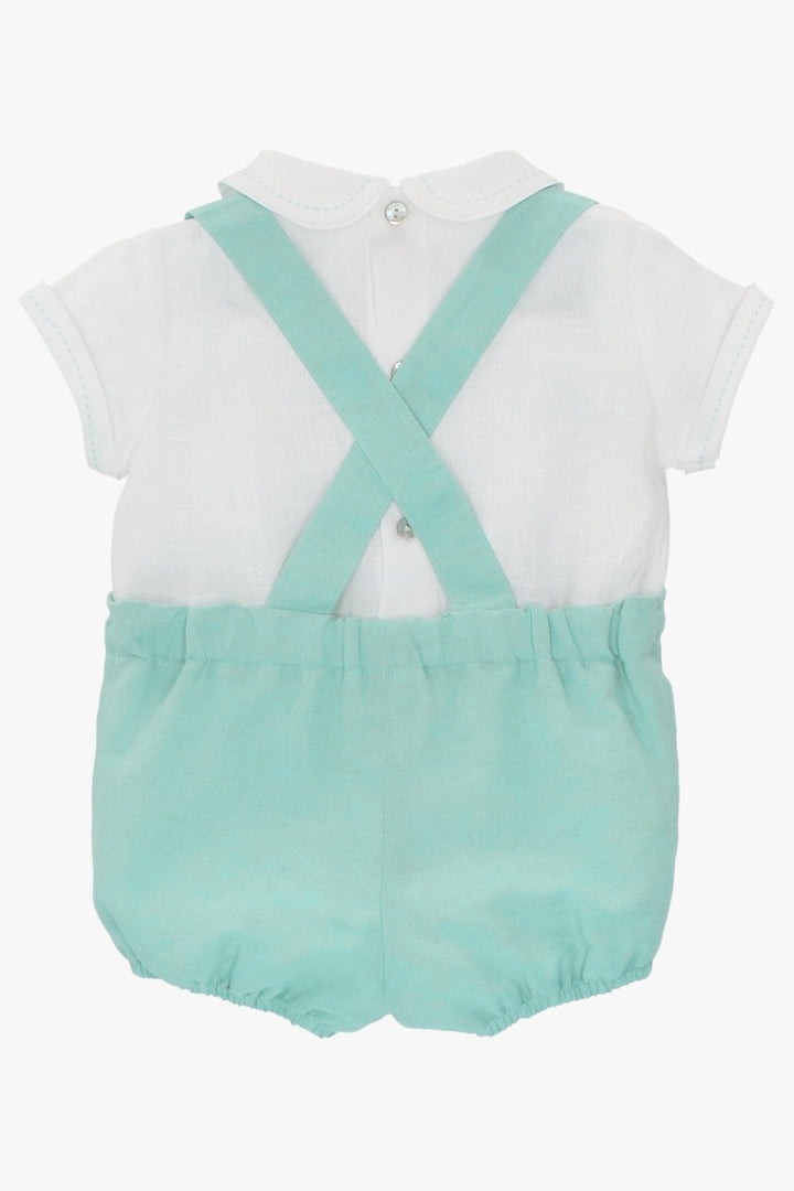 Martín Aranda "Orion" Linen Shirt & Duck Egg Jam Pants - Millie and John