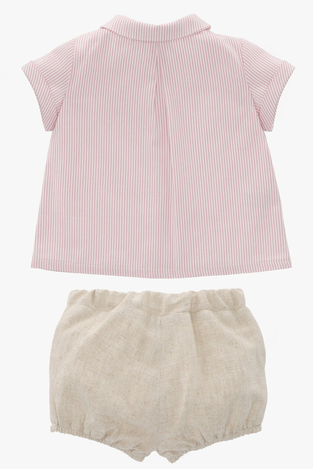 Martín Aranda "Vincent" Stripe Shirt & Linen Jam Pants - Millie and John