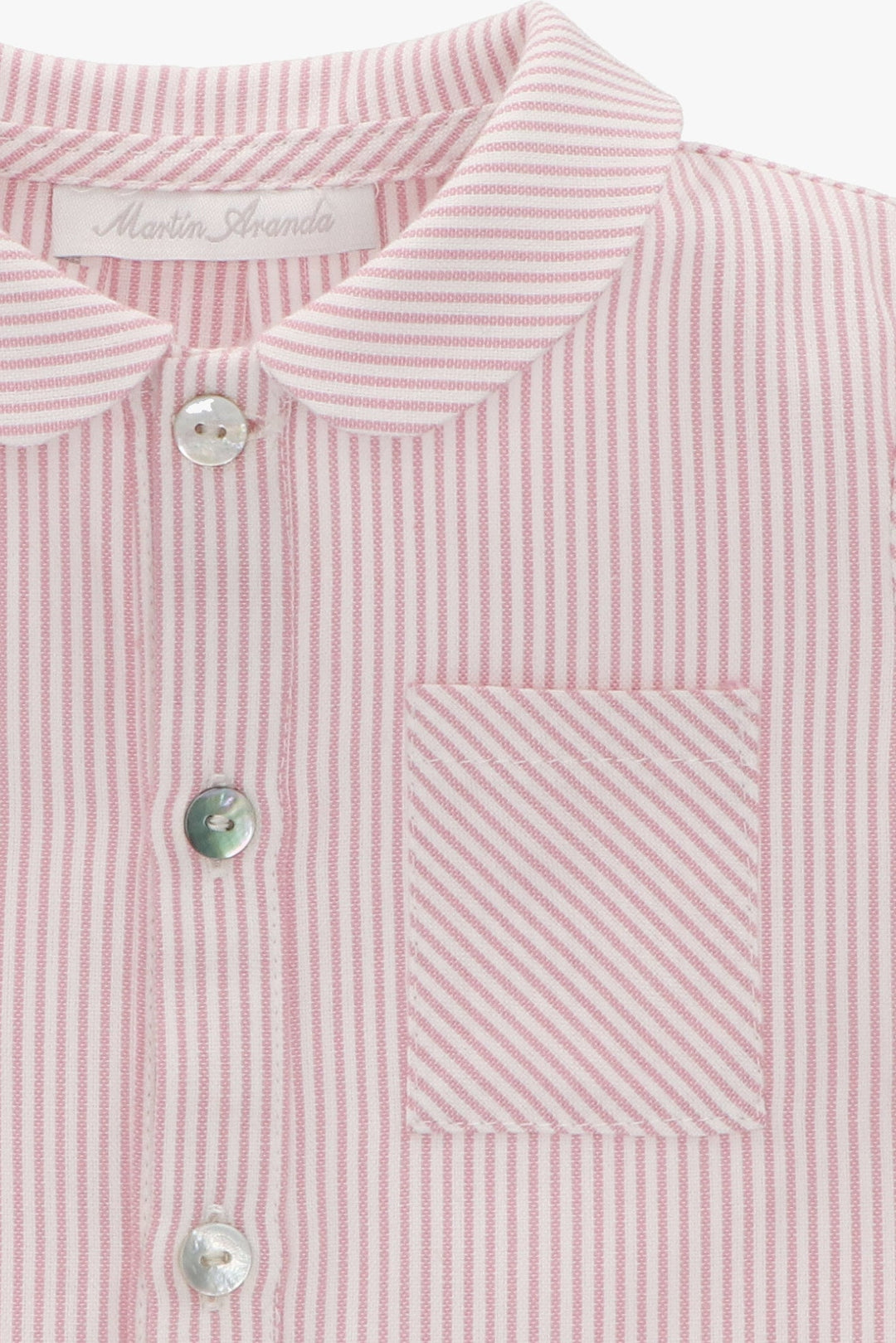 Martín Aranda "Vincent" Stripe Shirt & Linen Jam Pants - Millie and John