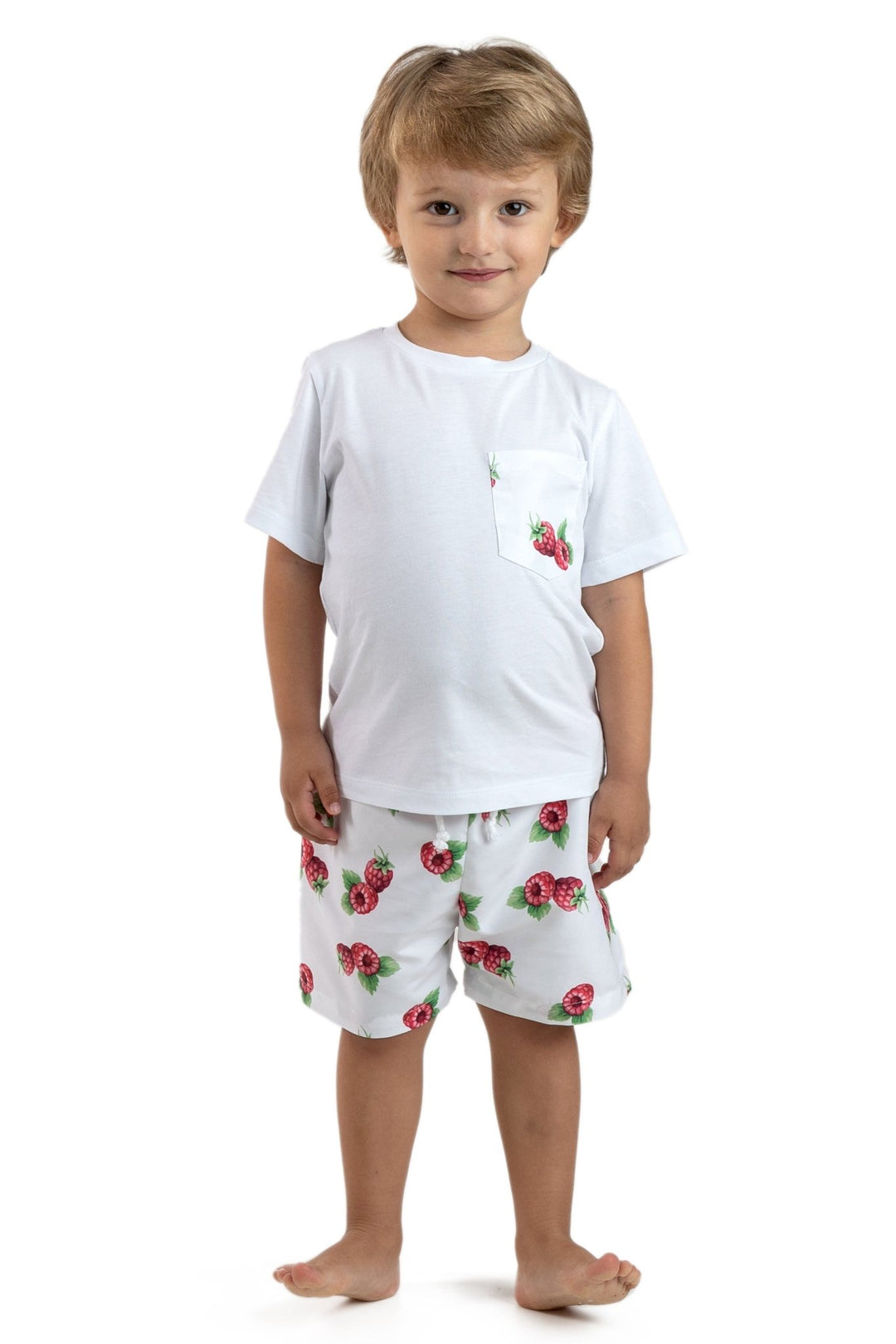 Meia Pata RASPBERRIES T-Shirt - Millie and John