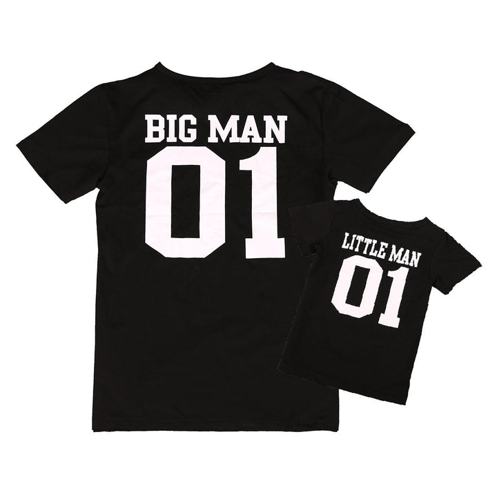 Millie and John Big Man Little Man Matching T-Shirts - Millie and John
