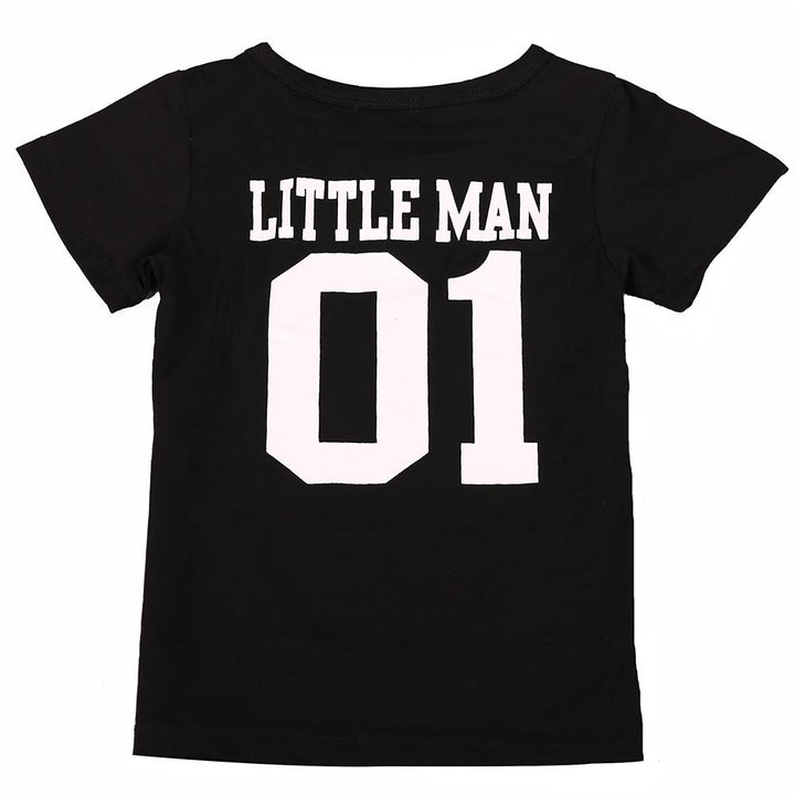 Millie and John Big Man Little Man Matching T-Shirts - Millie and John