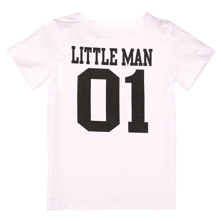 Millie and John Big Man Little Man Matching T-Shirts - Millie and John