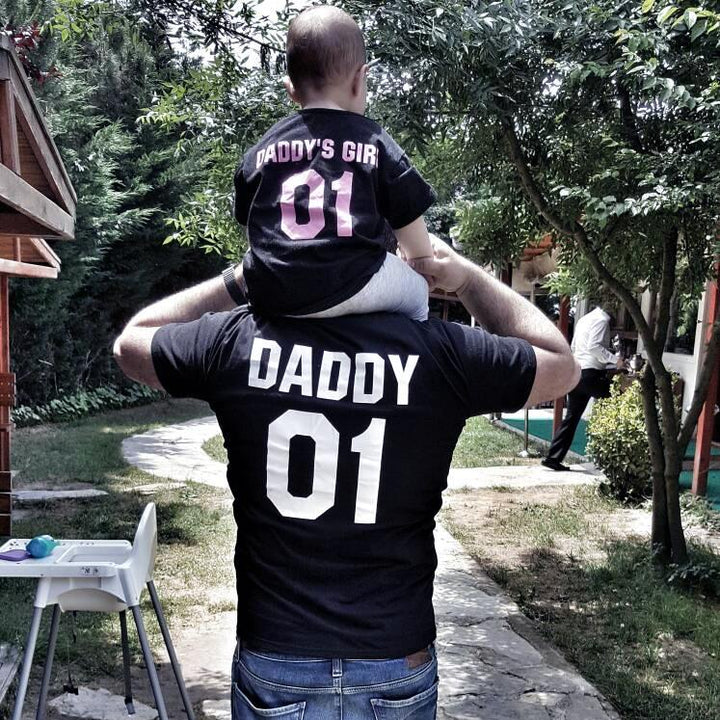 Millie and John Daddy's Girl Daddy and Daughter T-Shirts - Millie and John