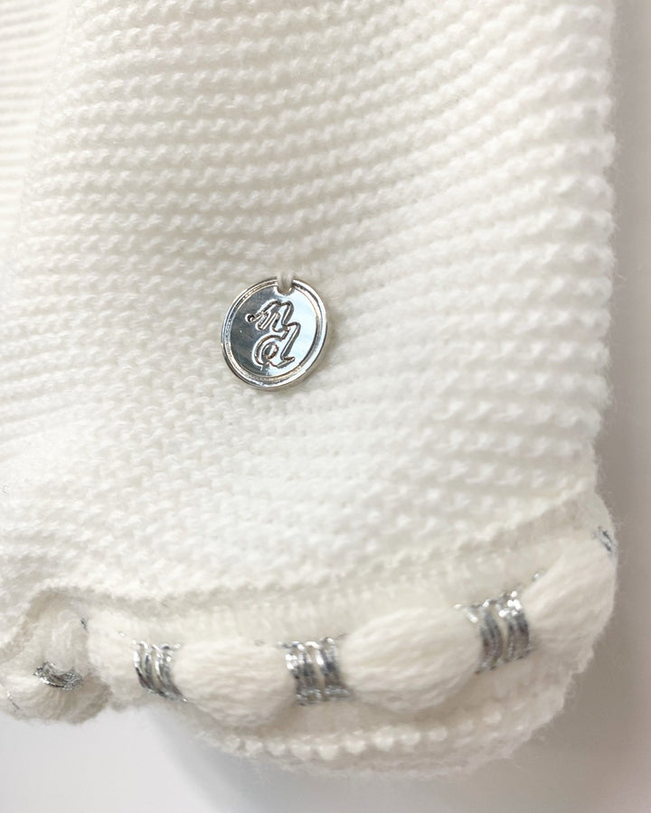 Nico Dingo Ivory & Silver Knitted Top and Leggings - Millie and John