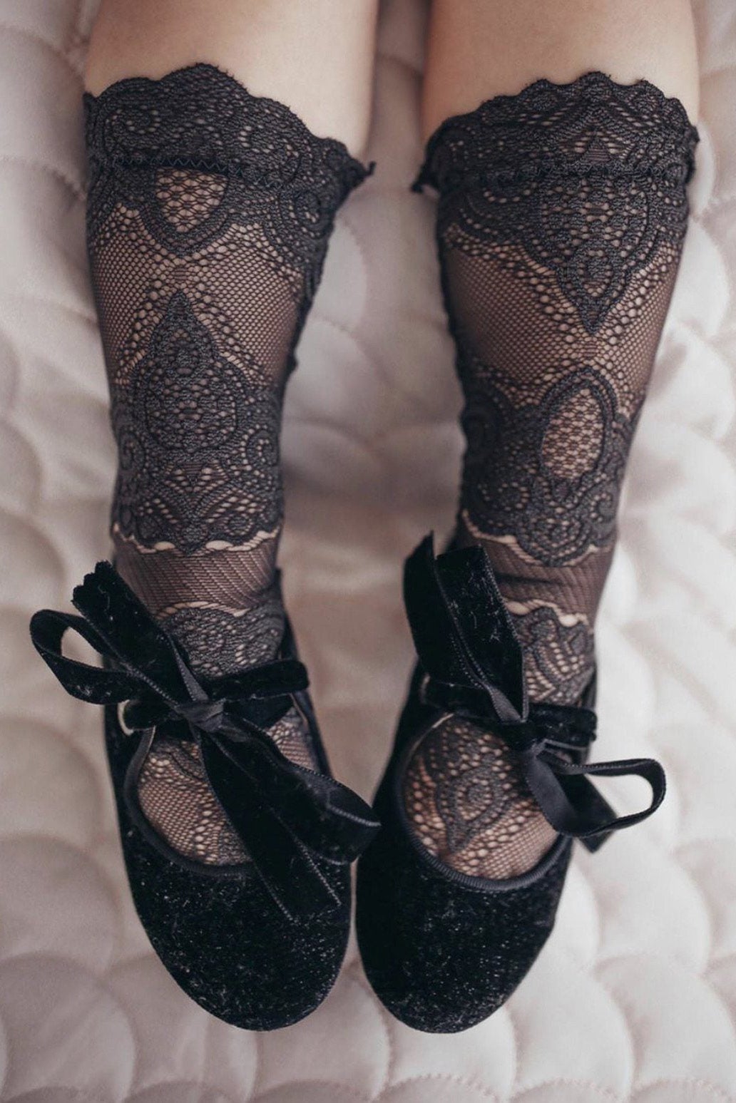 Petite Maison "Alice" Lace Socks - Millie and John