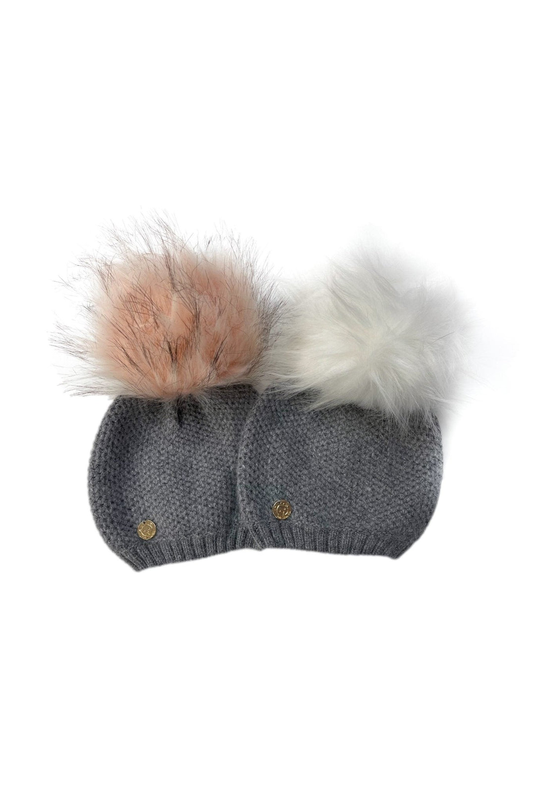 Petite Maison Cashmere Faux Fur Pom Pom Hat - Millie and John