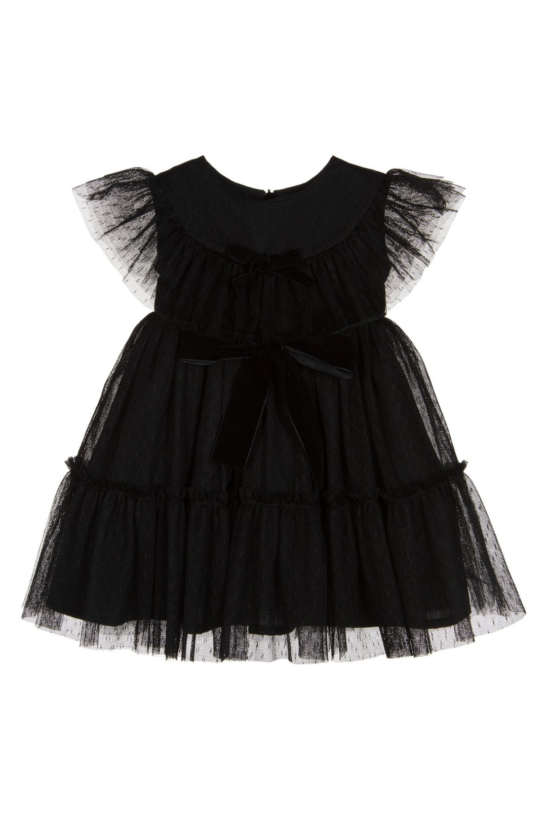 Phi "Wednesday" Black Tulle Dress - Millie and John