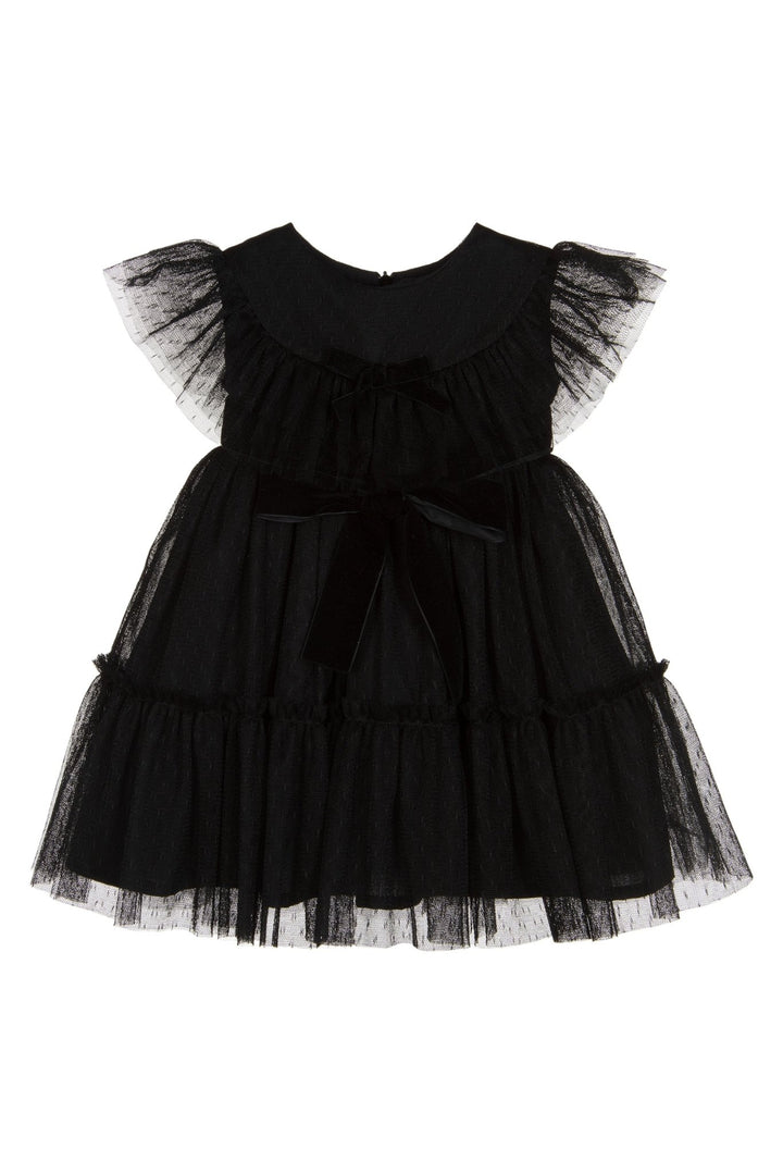 Phi "Wednesday" Black Tulle Dress - Millie and John