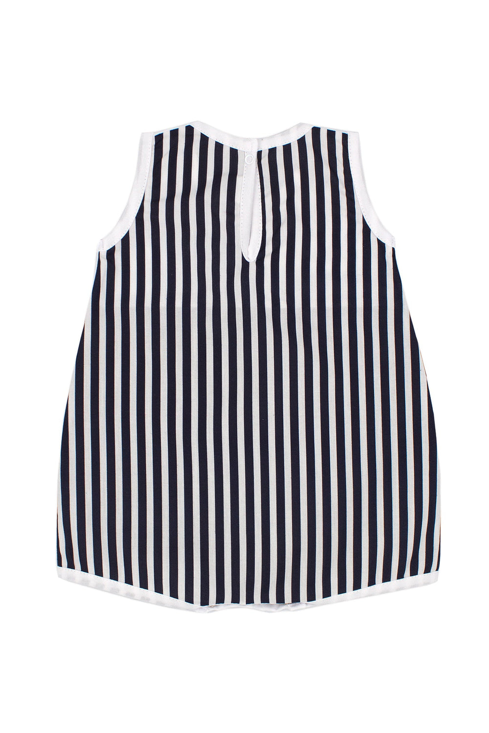 Rapife "Bobby" Black Striped Romper - Millie and John