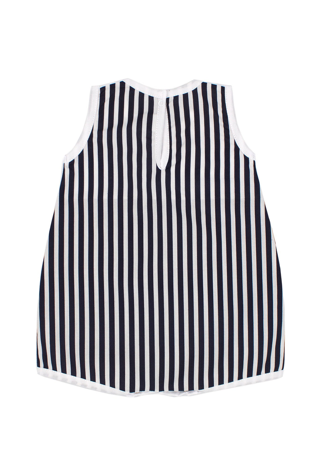 Rapife "Bobby" Black Striped Romper - Millie and John