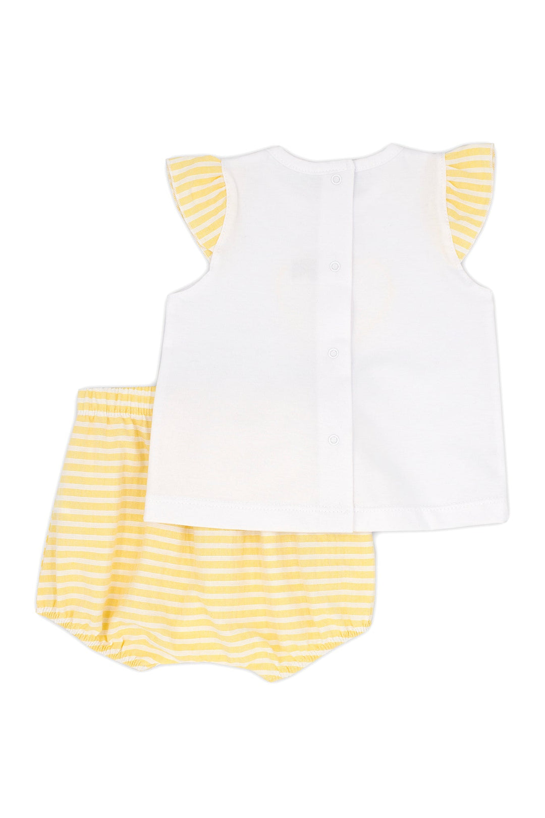 Rapife "Caroline" Lemon Striped Top & Bloomers - Millie and John