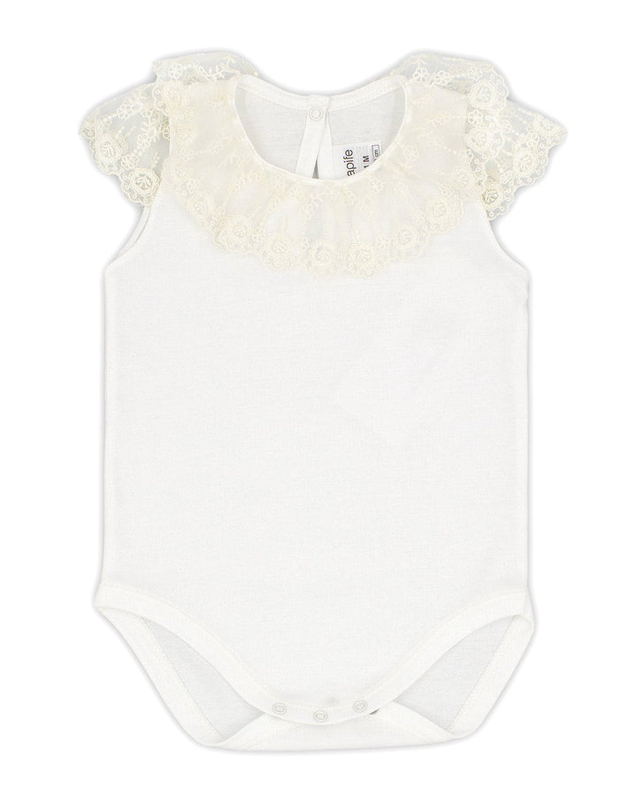 Rapife Lace Trim Bodysuit - Millie and John