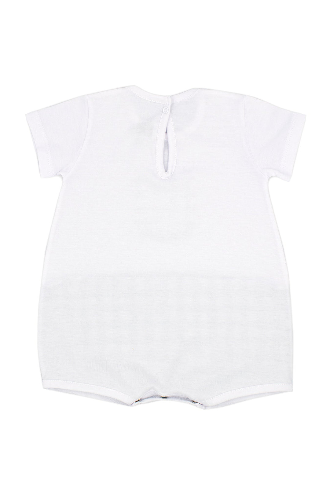 Rapife "Ollie" Teal Gingham Romper - Millie and John