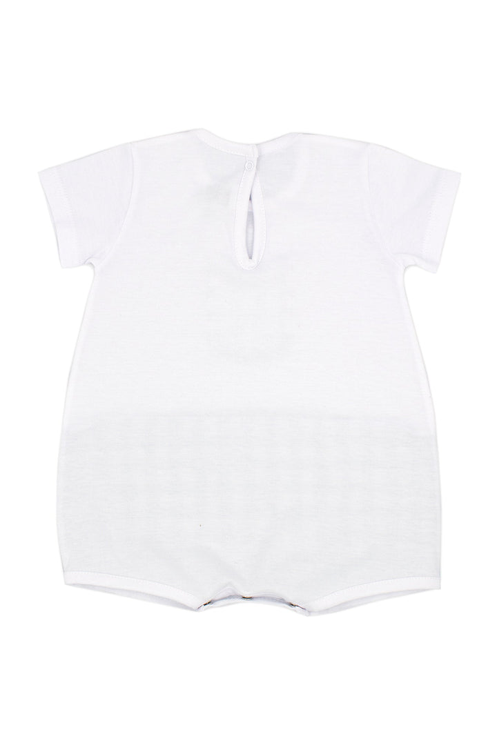 Rapife "Ollie" Teal Gingham Romper - Millie and John