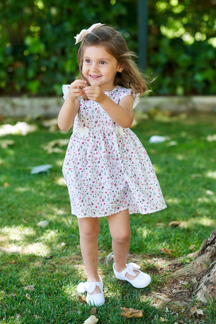 Rapife "Sukie" Multicoloured Floral Dress & Bloomers - Millie and John