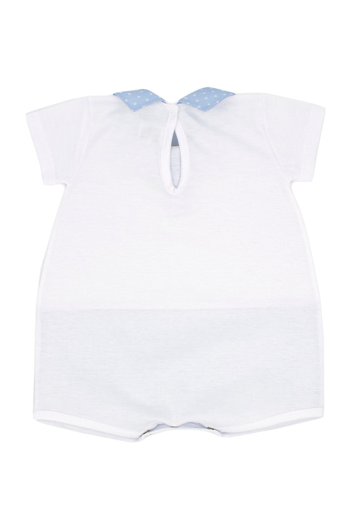 Rapife "Ziggy" Blue Star Print Romper - Millie and John