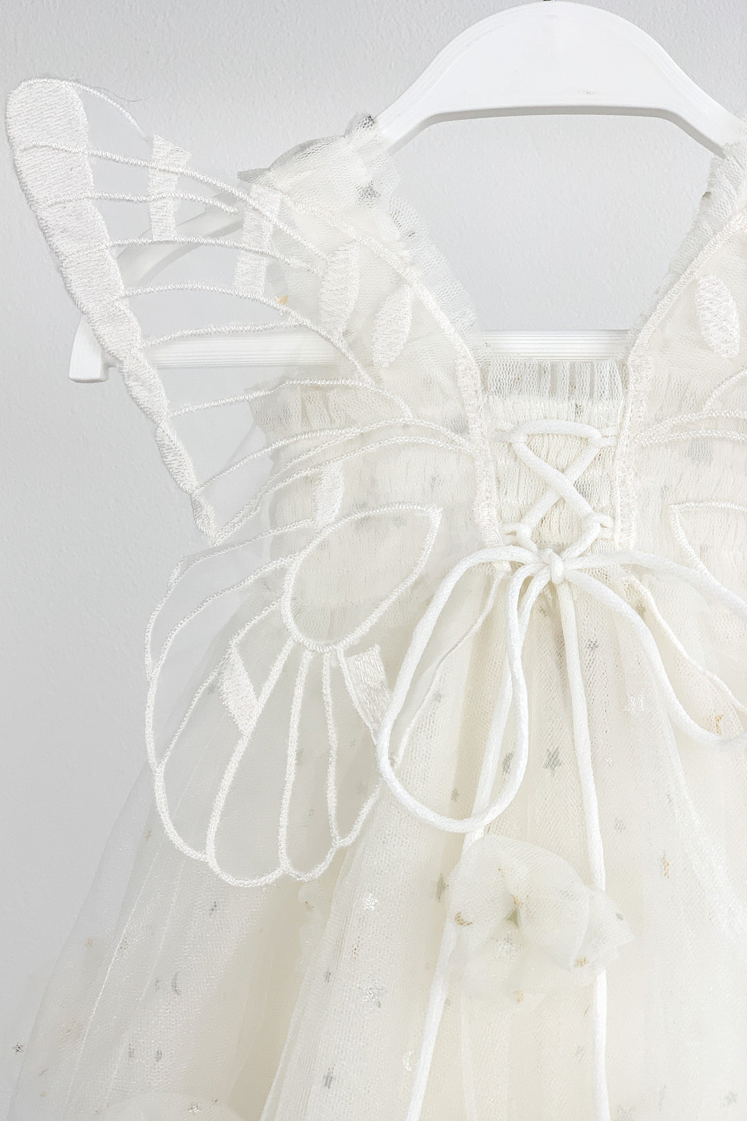 Luna Luna "Sabrina" White Celestial Fairy Wing Dress | Millie and John