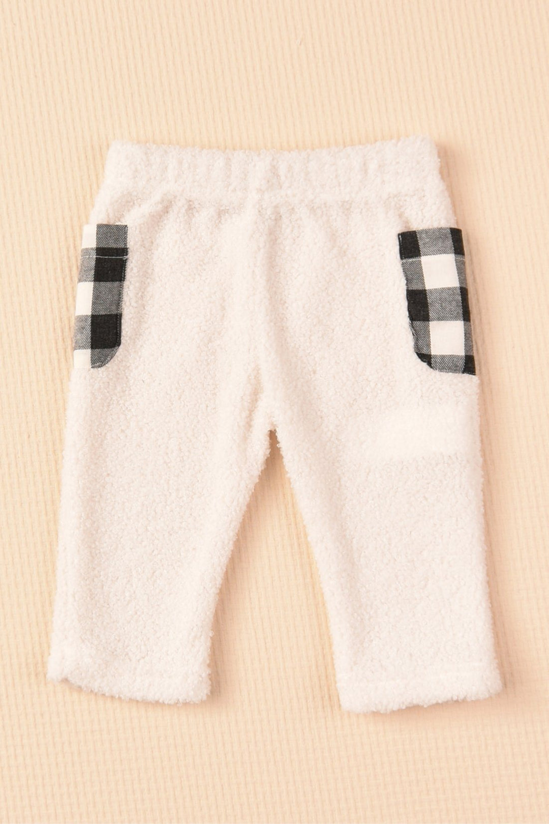 José Varón "Salvador" Gingham Sherpa Hoodie & Trousers | Millie and John