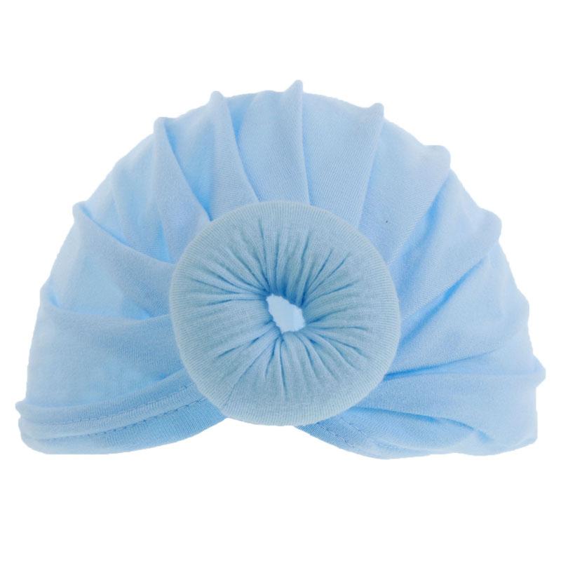 Soft Touch Blue Donut Hat - Millie and John