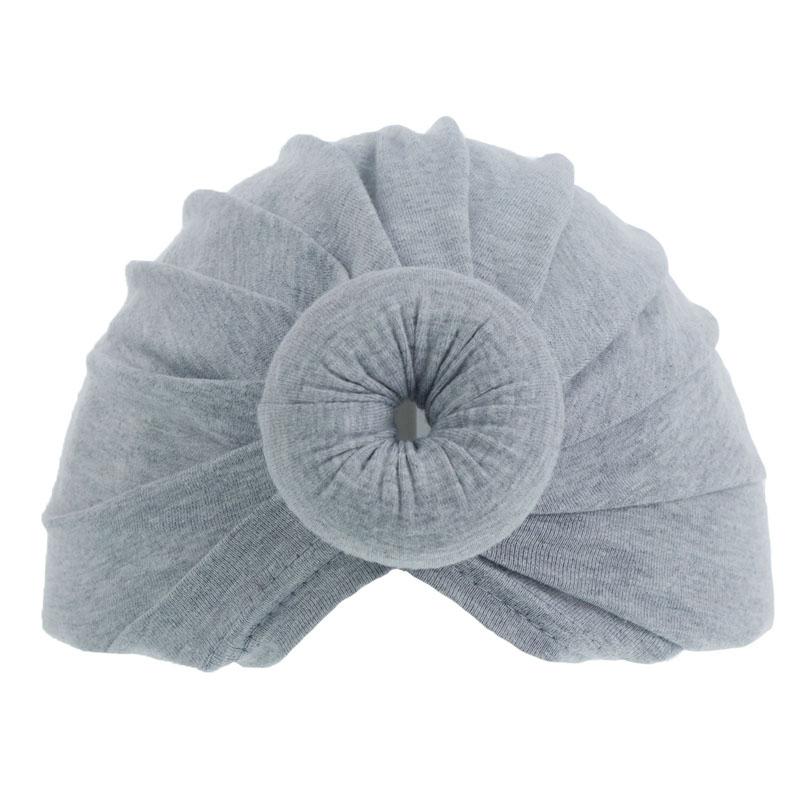 Soft Touch Grey Donut Hat - Millie and John
