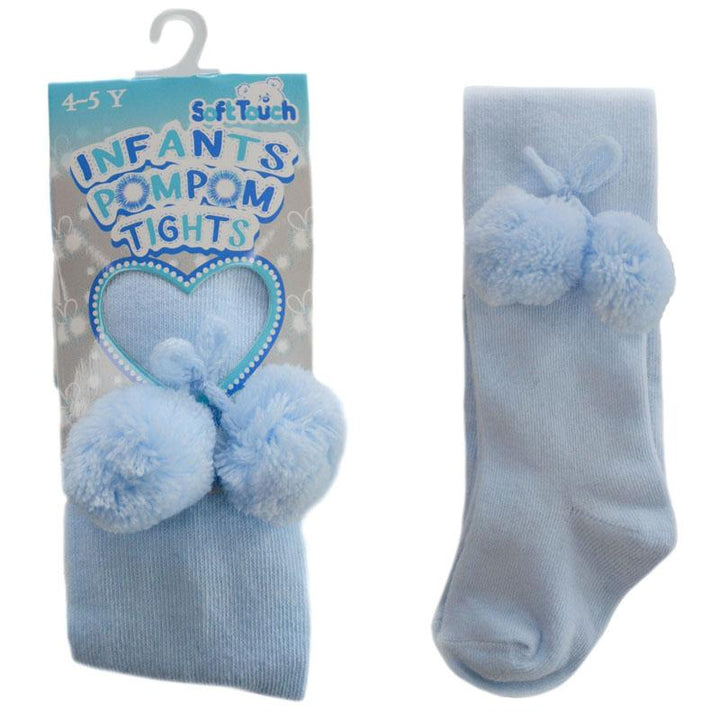 Soft Touch Pom Pom Tights - Millie and John